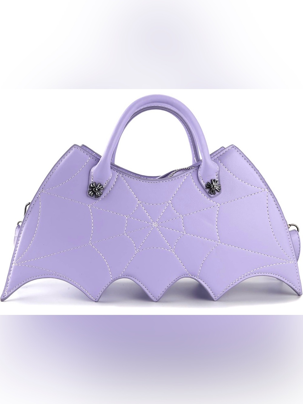 New Bat wing Shoulder Bag Spider Web Crossbody Handbag Women Halloween